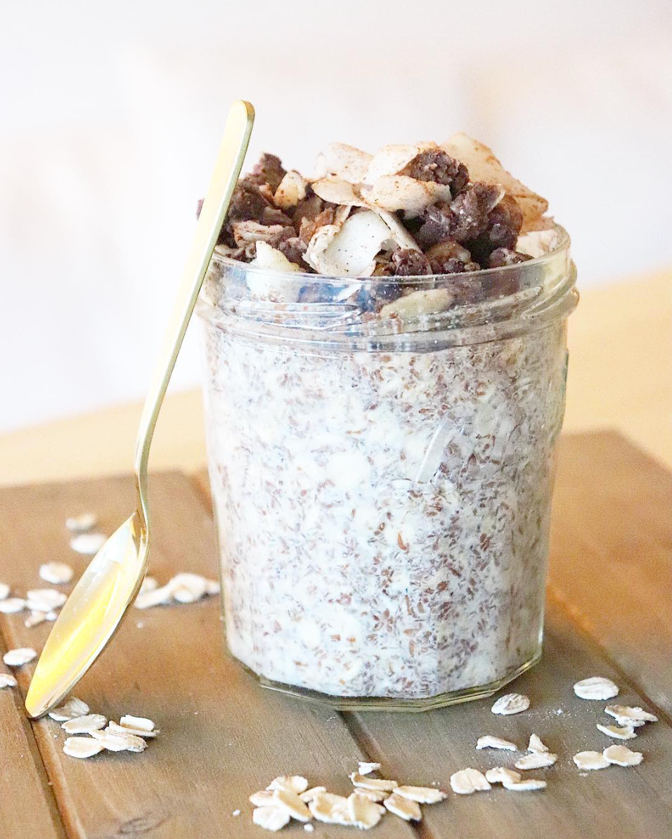 Chocolate Cinnamon Overnight Oats Sweet Belly