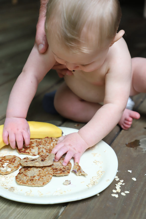 Banana Oat Pancakes