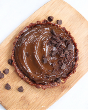 Chocolate Avocado Mousse Pie