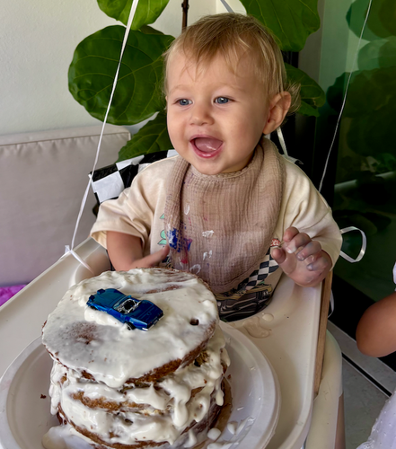 Healthy Baby Cake (For Baby's First Birthday)